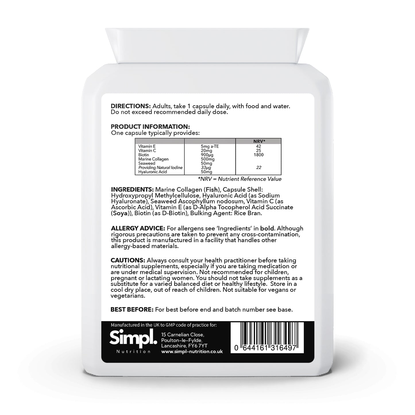Collagen & Hyaluronic Acid