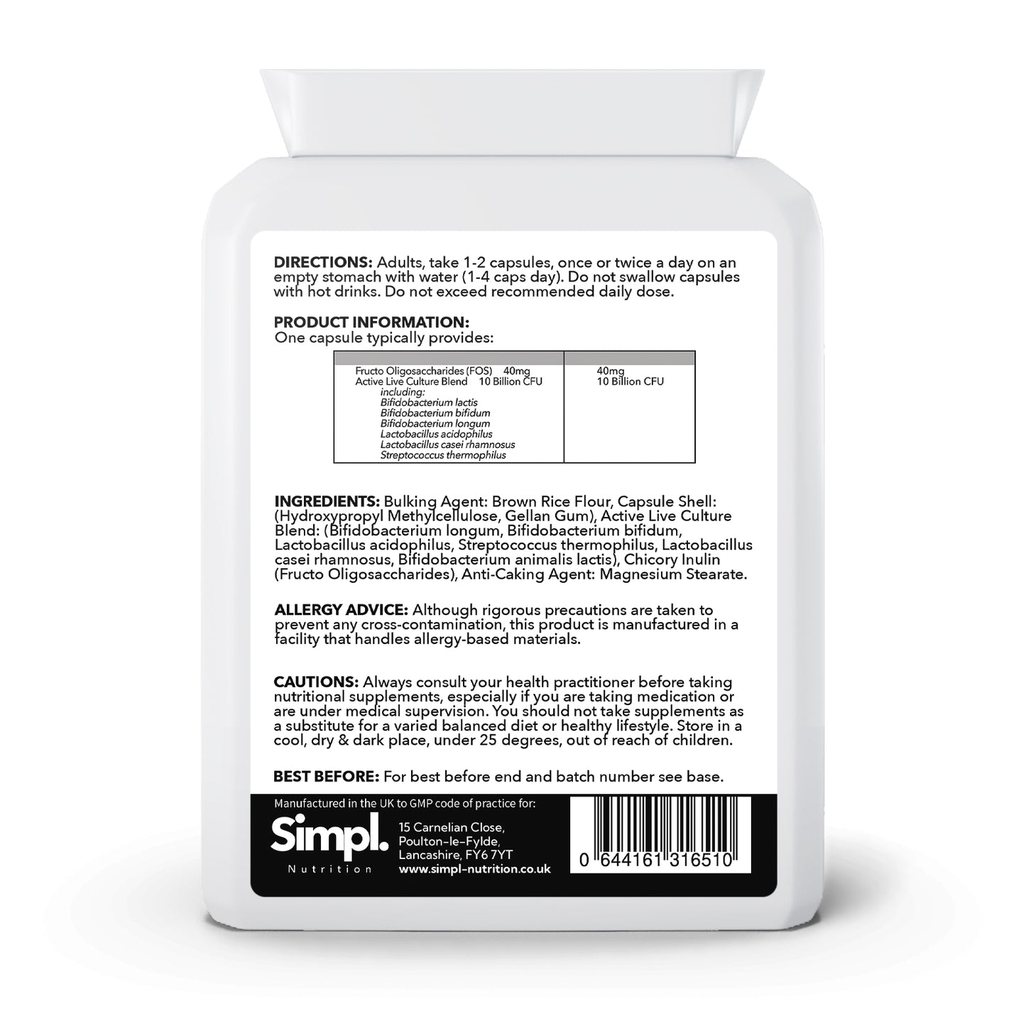 Inner Wellness - Probiotic Complex